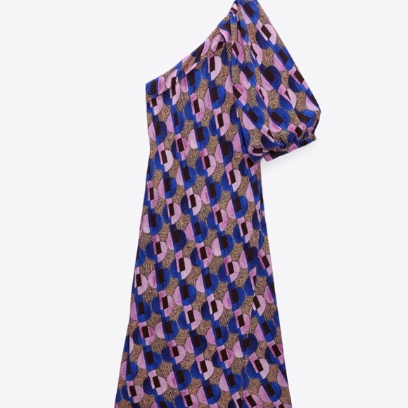 Zara Limited Edition Asymmetrical Dress - Picture 5 of 7